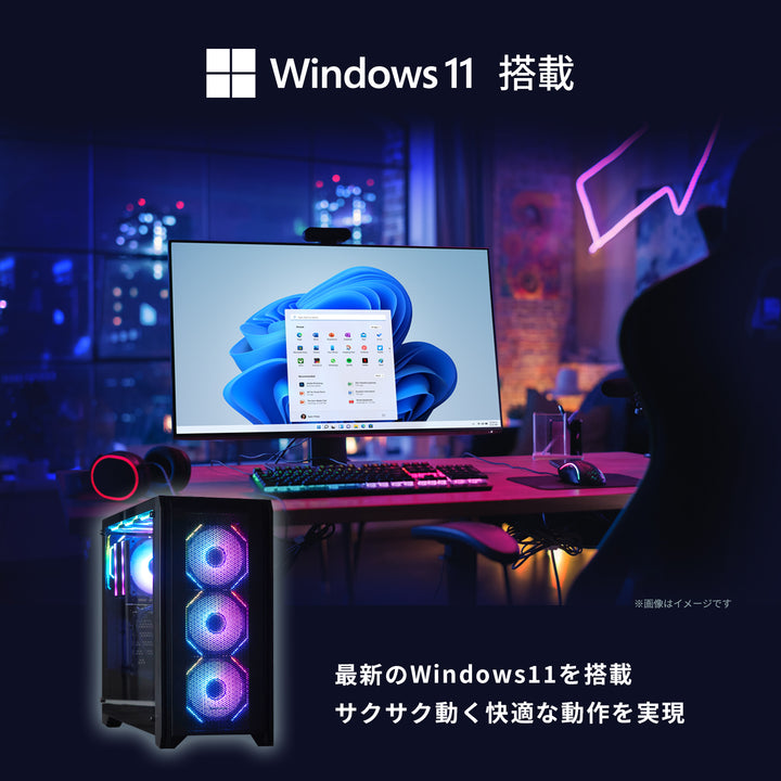 UNF3050C5-V4EX(i5-12400F/32GB/RTX3050/M.2 1TB/Windows11 Home)